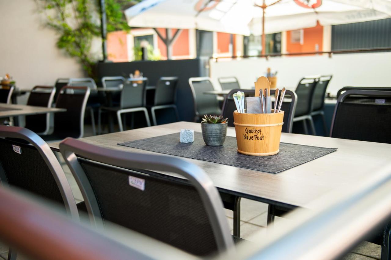 Leutershausen  Hotel-Gasthof Neue Post מראה חיצוני תמונה