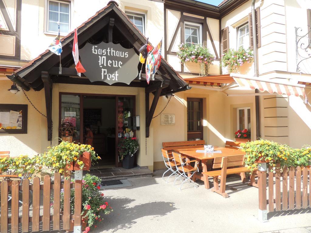 Leutershausen  Hotel-Gasthof Neue Post מראה חיצוני תמונה