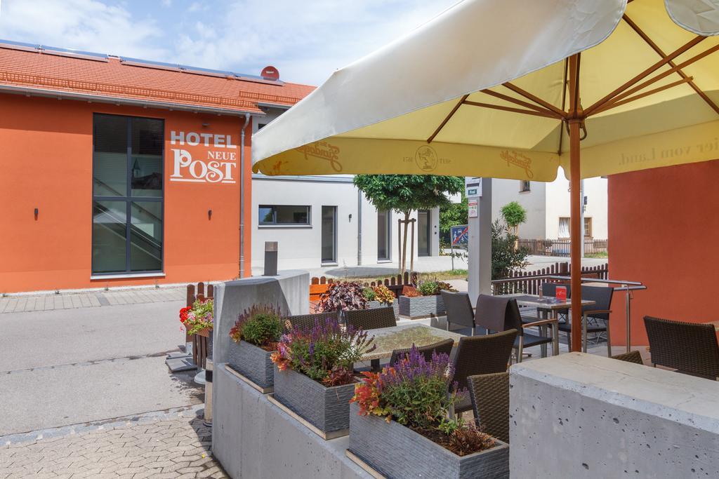 Leutershausen  Hotel-Gasthof Neue Post מראה חיצוני תמונה